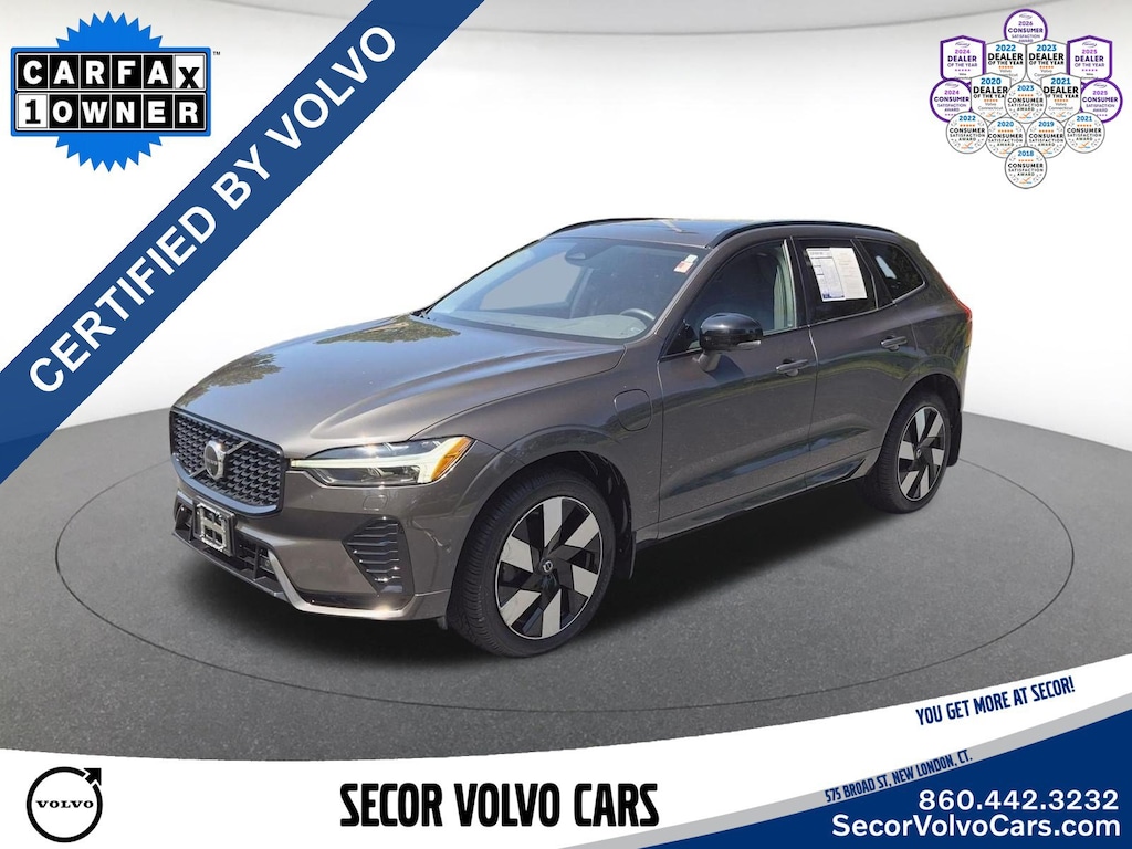 Used 2024 Volvo XC60 Recharge Plug-In Hybrid Plus Dark Theme T8 eAWD PHEV Plus Dark Theme