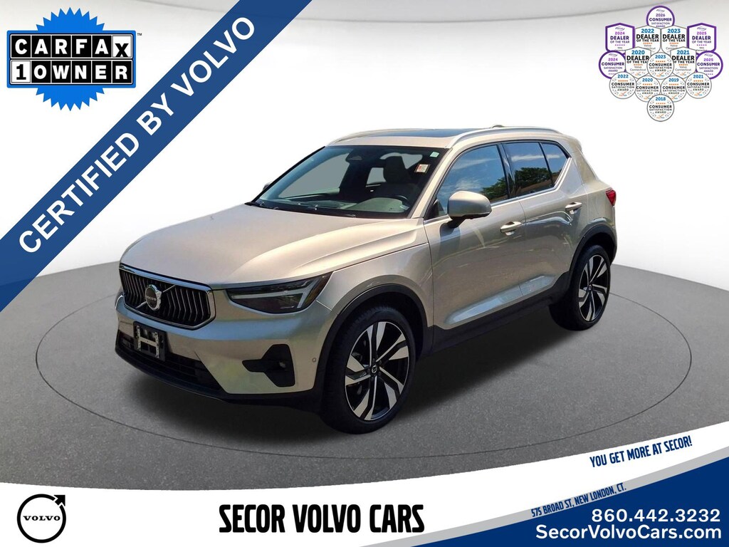 Certified 2024 Volvo XC40 Ultimate Bright Theme B5 AWD Ultimate Bright Theme