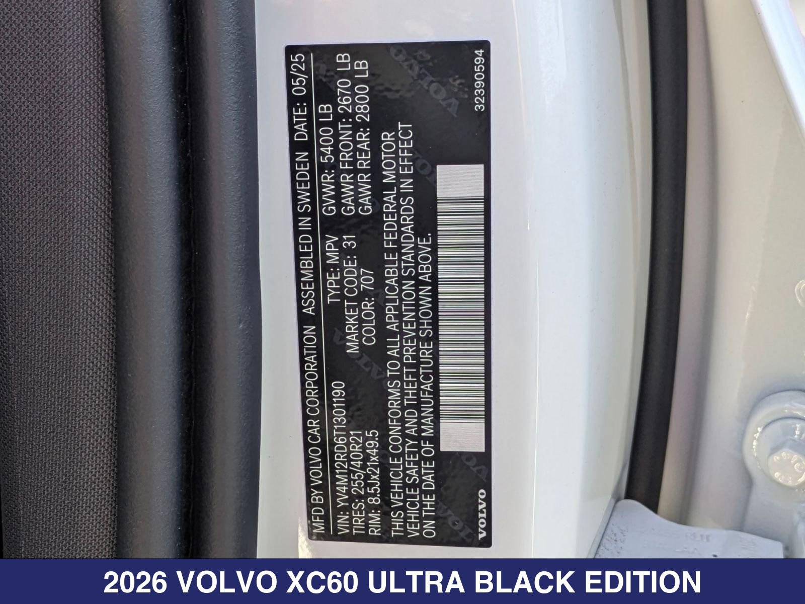 2026 Volvo XC60 Ultra - Photo 26