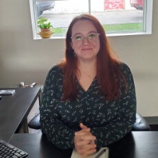 Staff member Kayleigh Sweet-Trew from ID_25ad5c