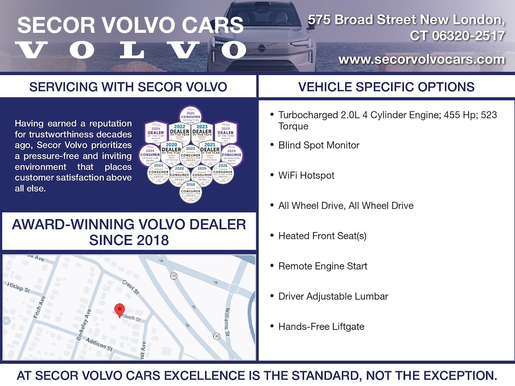 Used 2025 Volvo XC60 plug-in hybrid T8 Core SUV