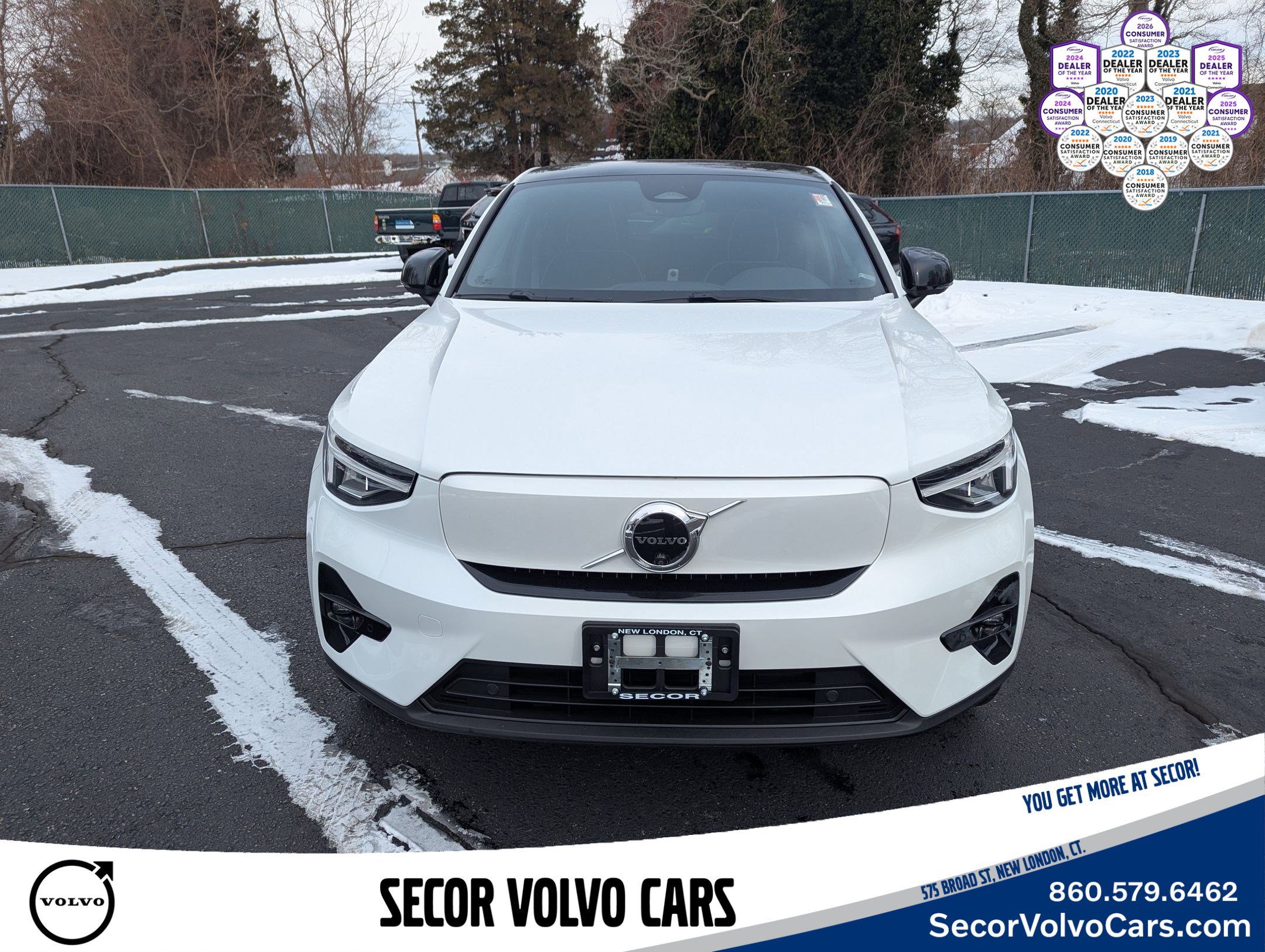 Used 2023 Volvo C40 Plus with VIN YV4ED3GL7P2055262 for sale in New London, CT