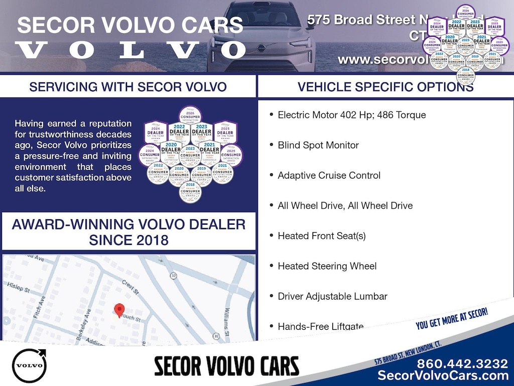 Used 2023 Volvo C40 Recharge Pure Electric Ultimate Twin eAWD Ultimate