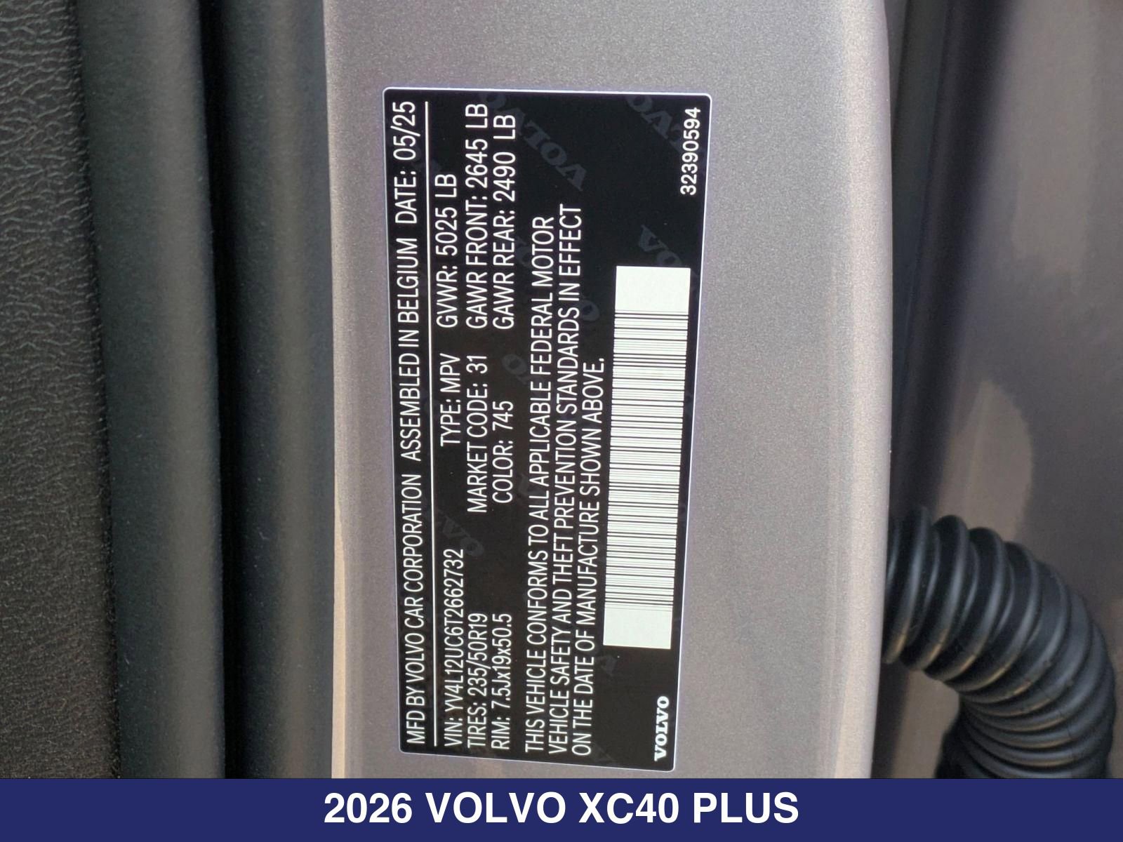 2026 Volvo XC40 Plus - Photo 34