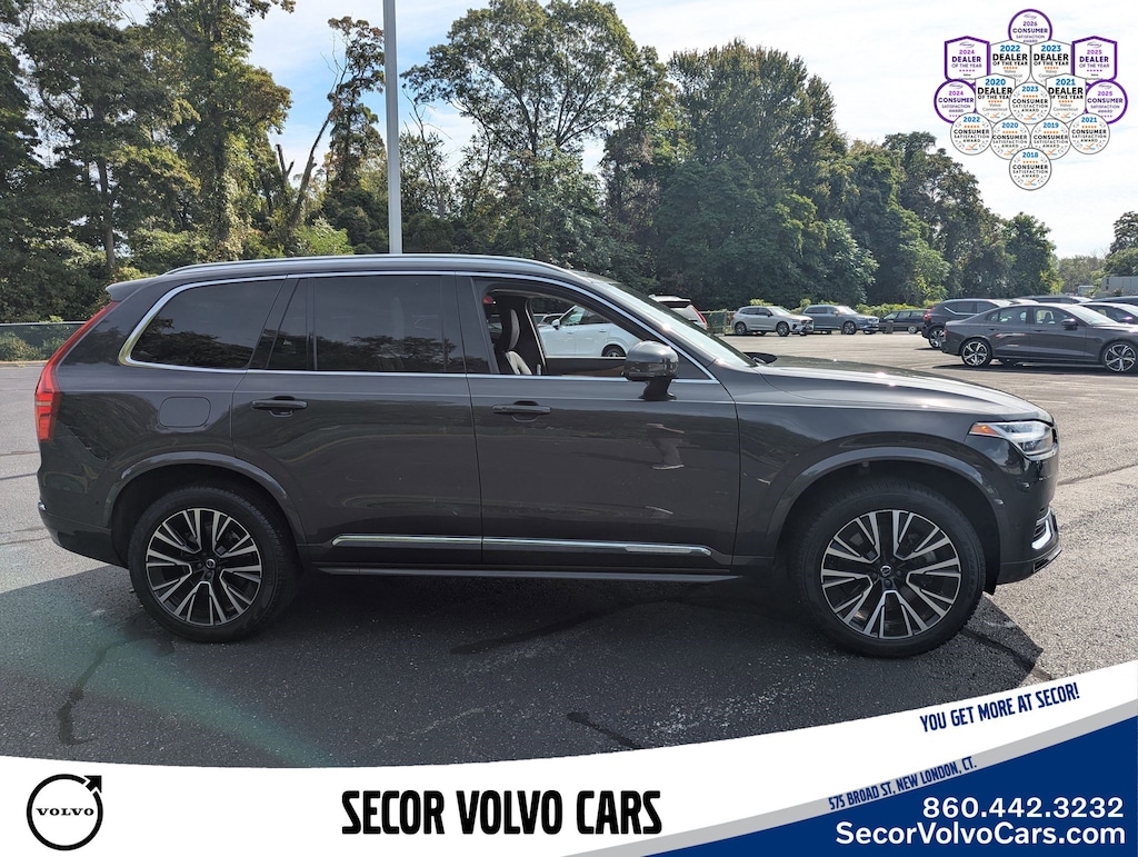Certified 2024 Volvo XC90 Recharge Plug-In Hybrid Plus Bright Theme T8 eAWD PHEV Plus Bright Theme 7P