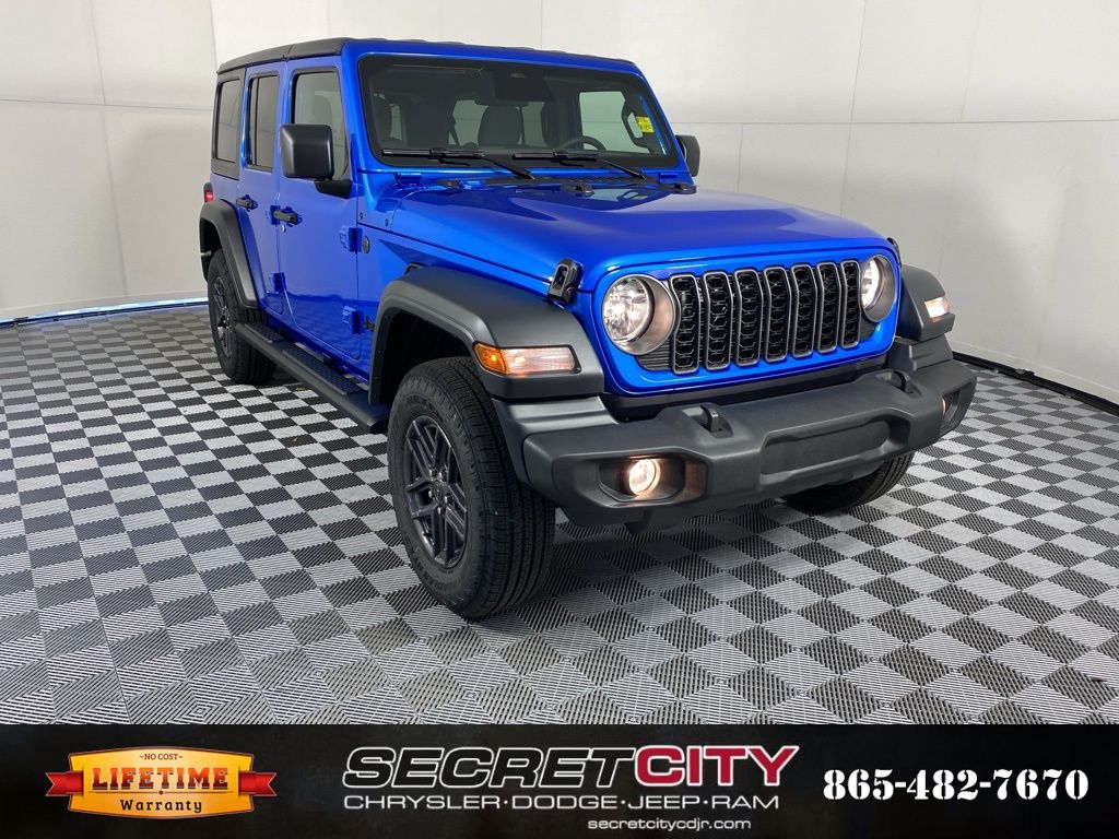 New 2026 Jeep Wrangler 4-DOOR SPORT S
