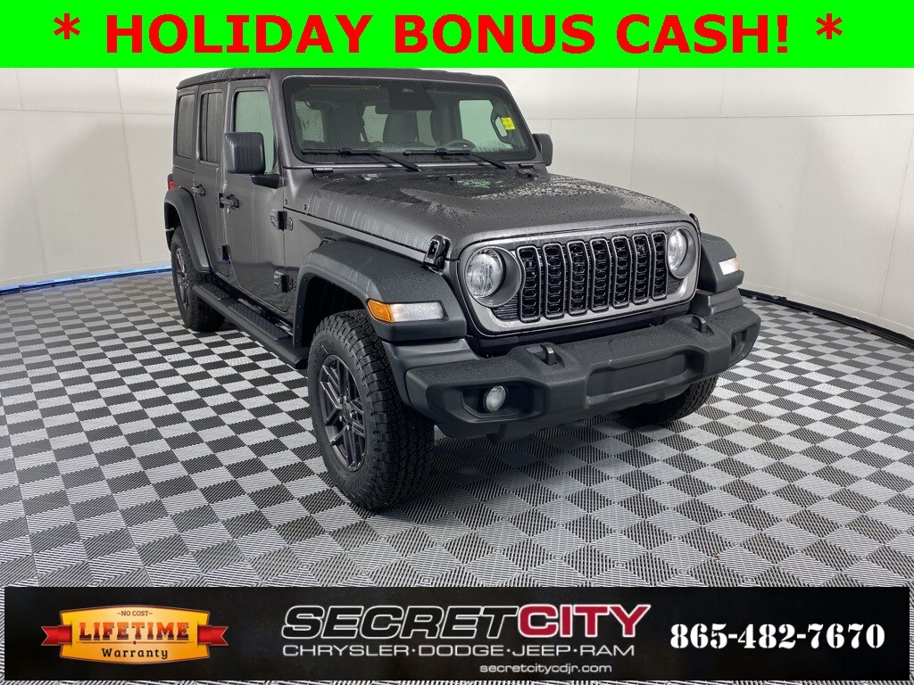 New 2026 Jeep Wrangler 4-DOOR SPORT S Sport Utility