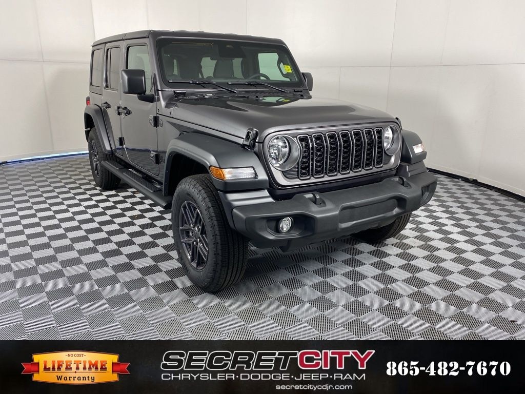 New 2026 Jeep Wrangler 4-DOOR SPORT S Sport Utility