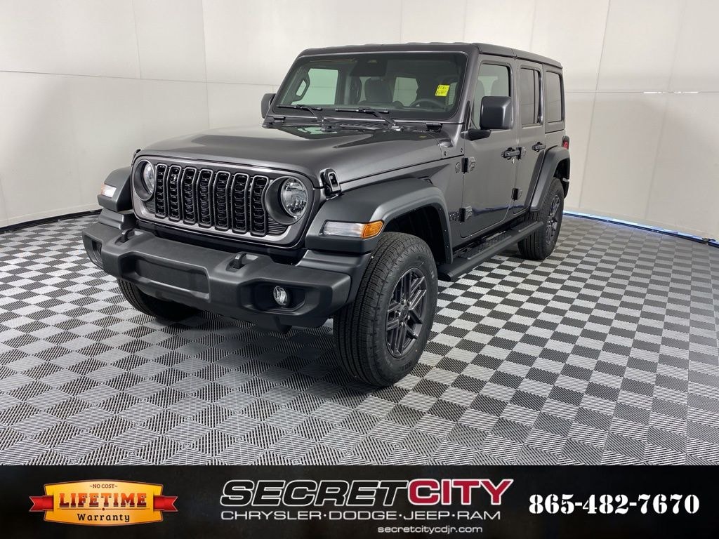 New 2026 Jeep Wrangler 4-DOOR SPORT S Sport Utility