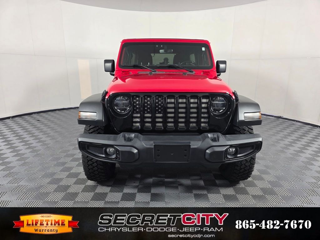 Used 2021 Jeep Wrangler Unlimited Willys SUV