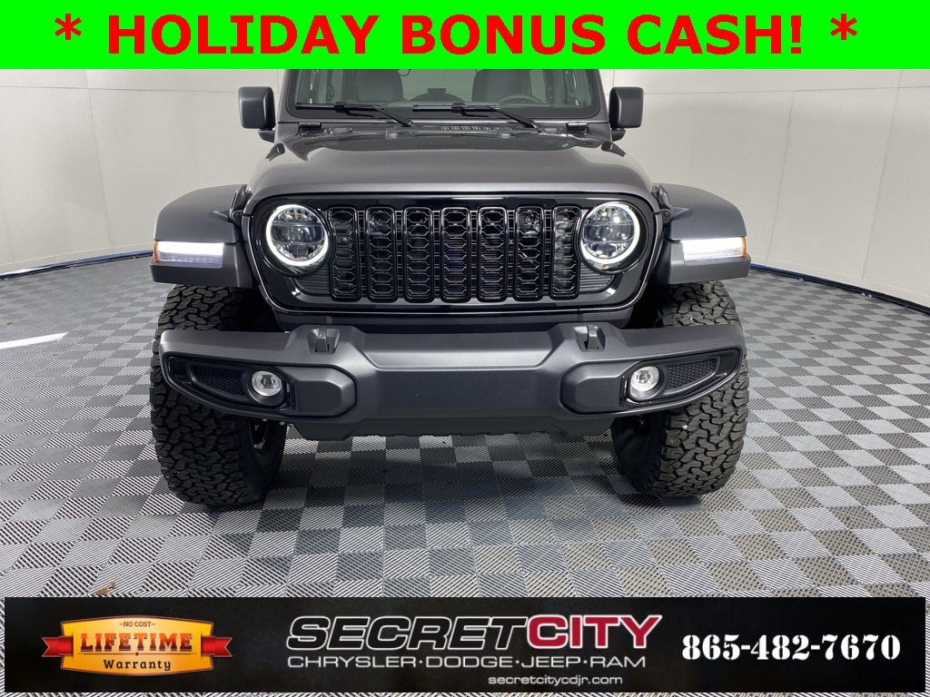 New 2026 Jeep Wrangler 4-DOOR WILLYS Sport Utility