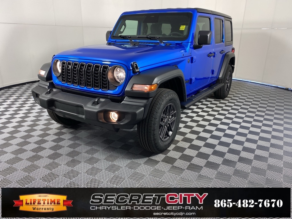 New 2026 Jeep Wrangler 4-DOOR SPORT S Sport Utility