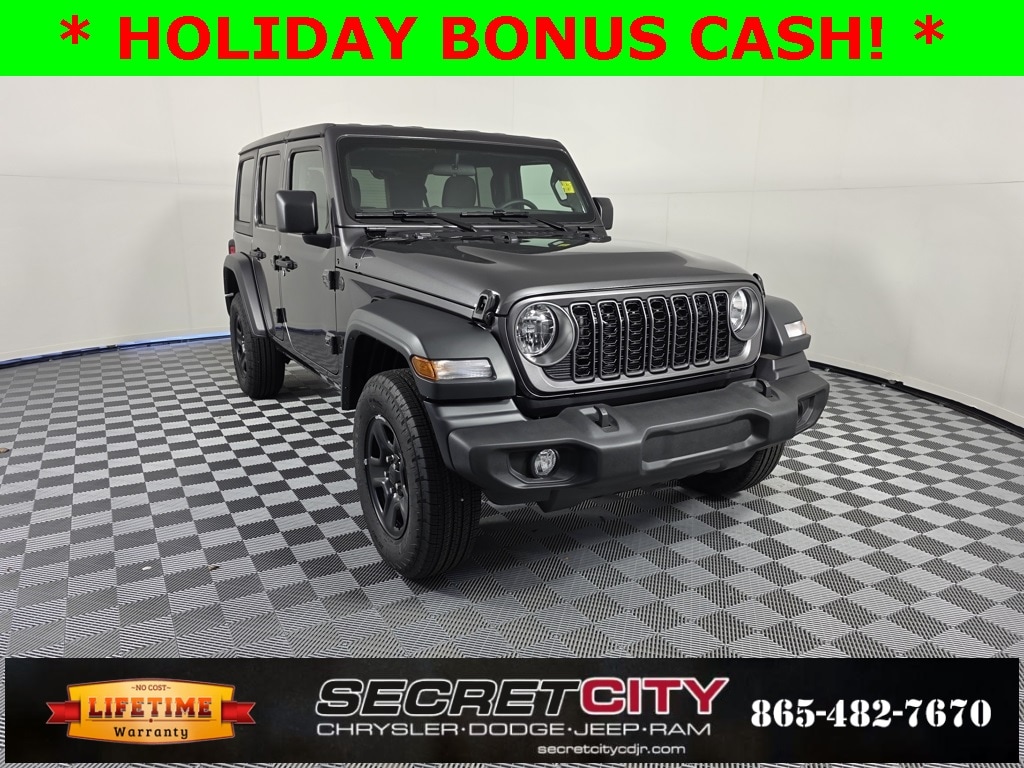 New 2026 Jeep Wrangler 4-DOOR SPORT Sport Utility