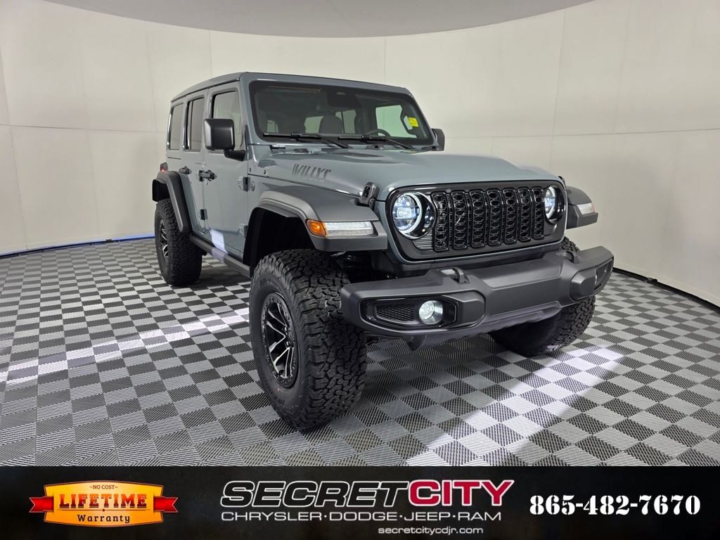 New 2026 Jeep Wrangler 4-DOOR WILLYS Sport Utility