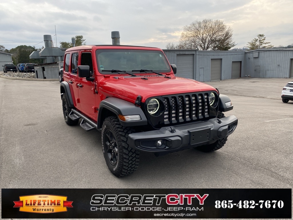 Used 2021 Jeep Wrangler Unlimited Willys SUV