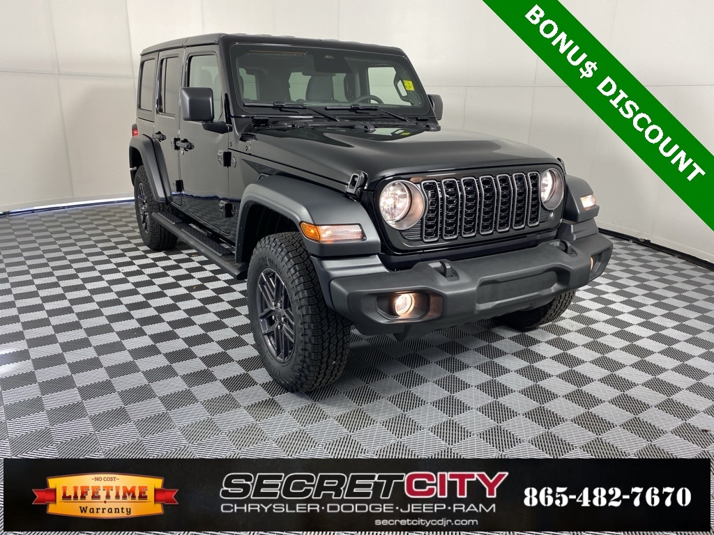 New 2026 Jeep Wrangler 4-DOOR SPORT S Sport Utility