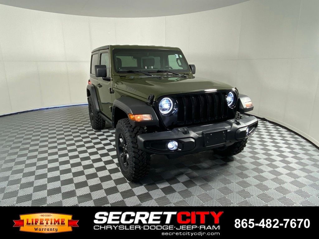 Used 2021 Jeep Wrangler Willys SUV