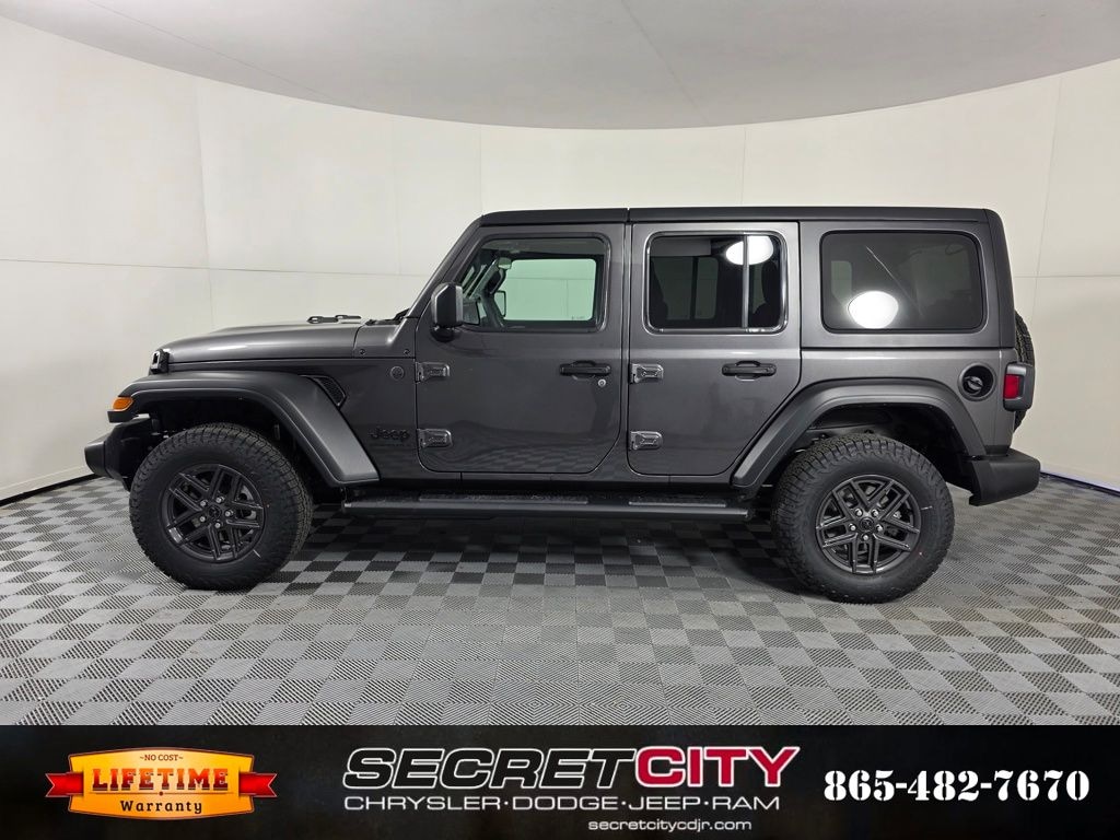 New 2026 Jeep Wrangler 4-DOOR SPORT S Sport Utility