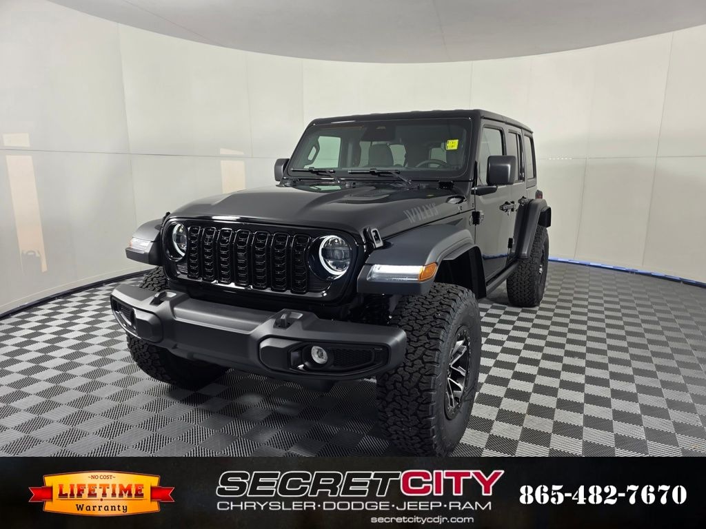 New 2026 Jeep Wrangler 4-DOOR WILLYS Sport Utility