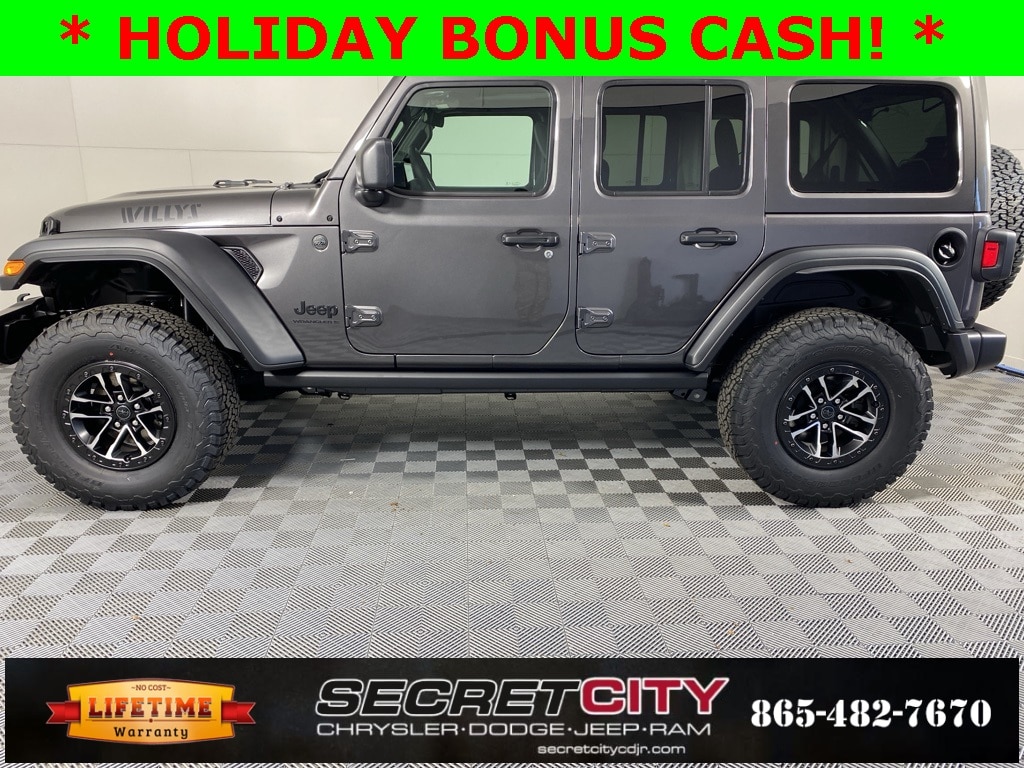 New 2026 Jeep Wrangler 4-DOOR WILLYS Sport Utility