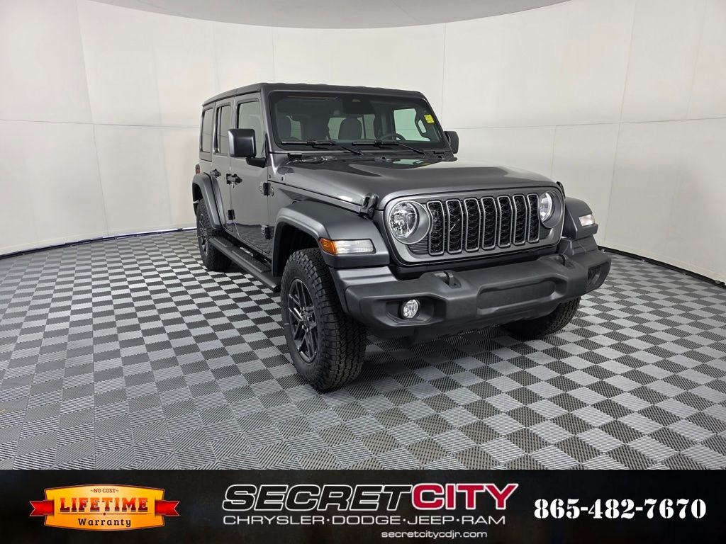 New 2026 Jeep Wrangler 4-DOOR SPORT S Sport Utility