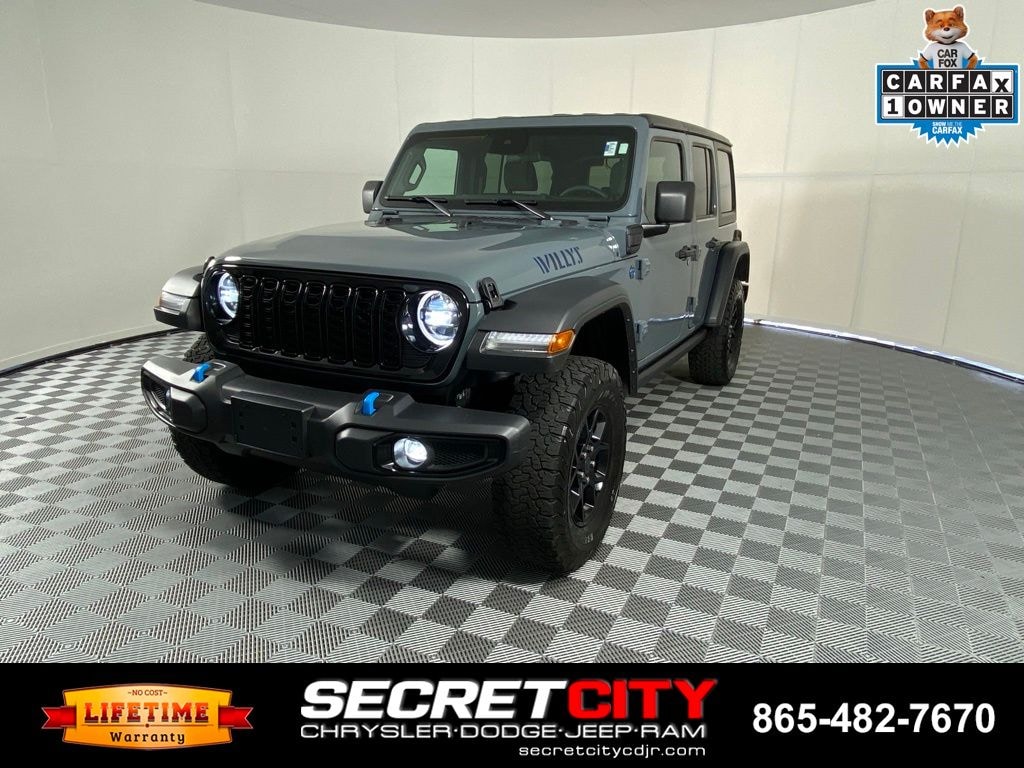 Used 2024 Jeep Wrangler Willys 4xe SUV