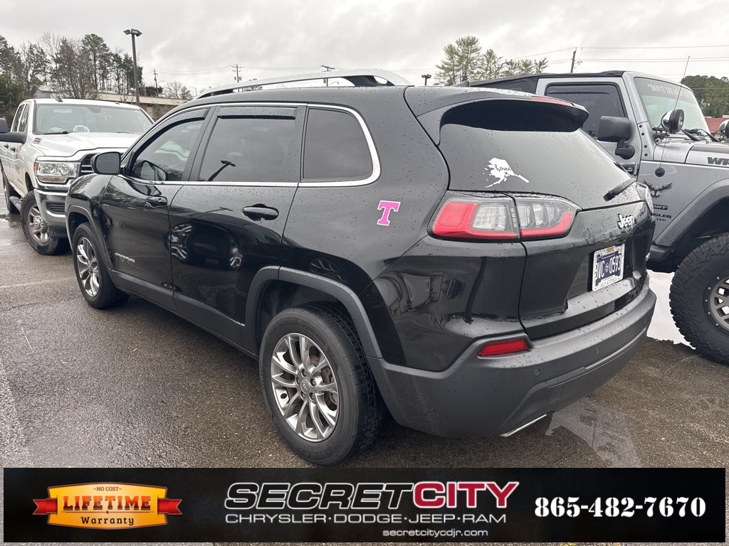 Used 2021 Jeep Cherokee Latitude Lux with VIN 1C4PJLMX5MD164217 for sale in Oak Ridge, TN