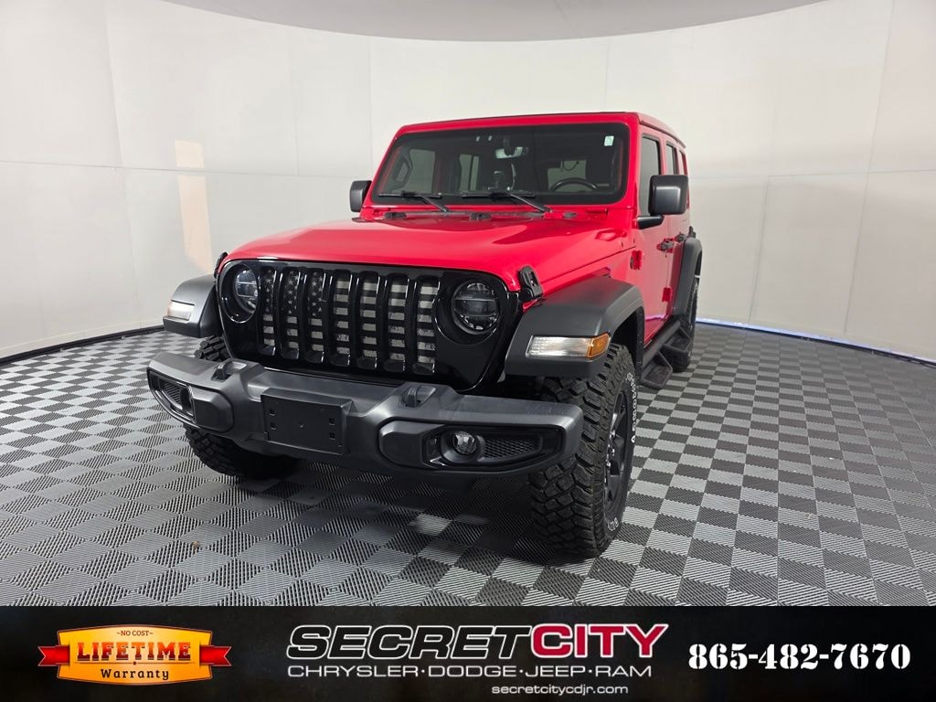 Used 2021 Jeep Wrangler Unlimited Willys SUV