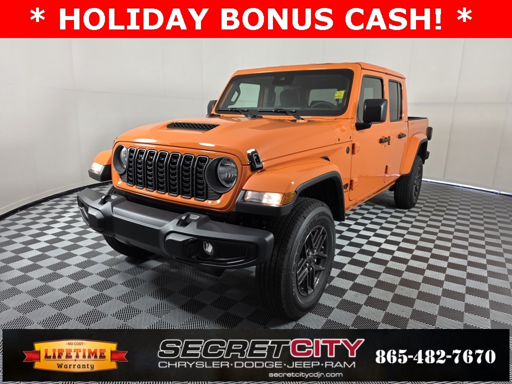 New 2025 Jeep Gladiator SPORT S 4X4 Pickup