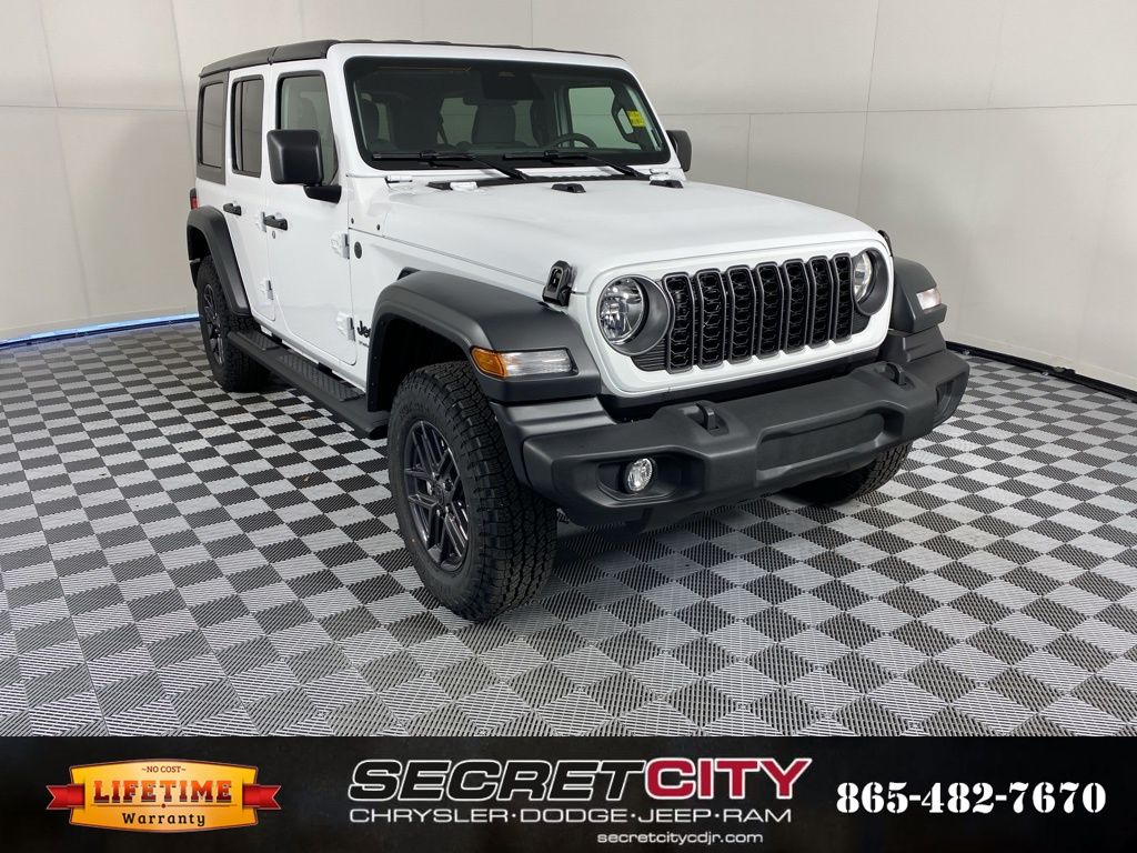 New 2026 Jeep Wrangler 4-DOOR SPORT S