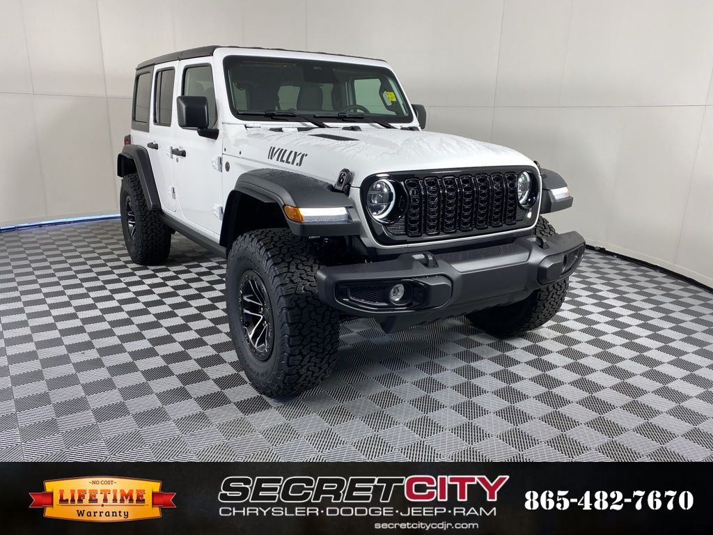 New 2026 Jeep Wrangler 4-DOOR WILLYS