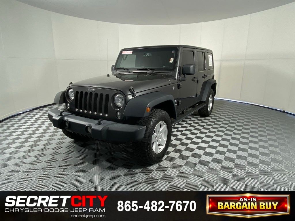 Used 2018 Jeep Wrangler JK Unlimited Sport SUV