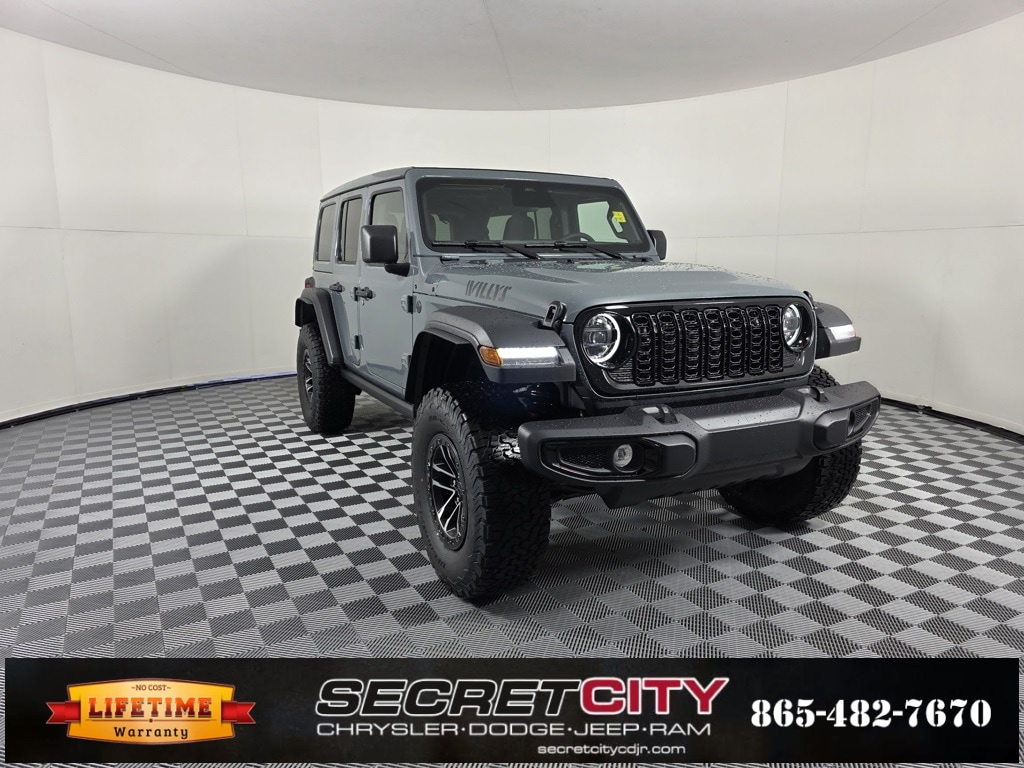 New 2026 Jeep Wrangler 4-DOOR WILLYS Sport Utility