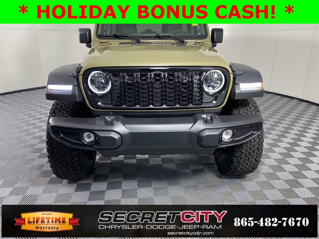 New 2026 Jeep Wrangler 4-DOOR WILLYS Sport Utility