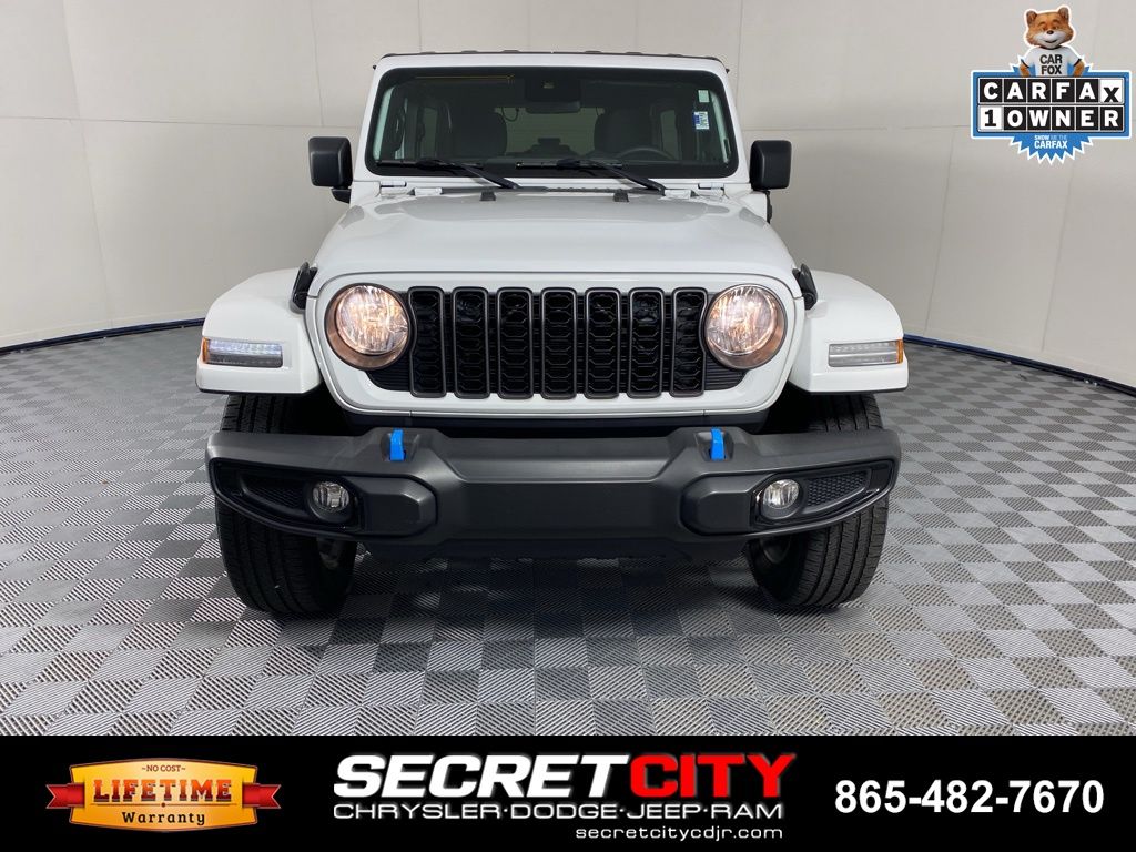 Used 2024 Jeep Wrangler 4xe Sports S 4XE with VIN 1C4RJXN67RW121113 for sale in Oak Ridge, TN