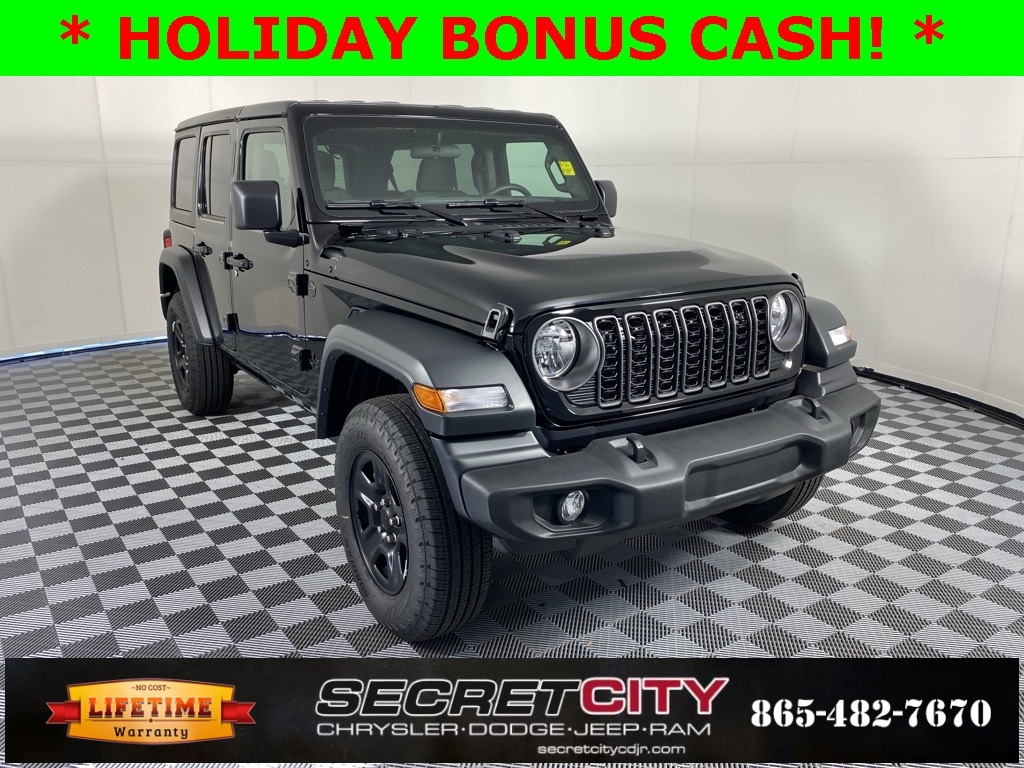 New 2026 Jeep Wrangler 4-DOOR SPORT Sport Utility