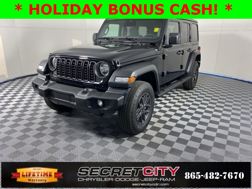 New 2026 Jeep Wrangler 4-DOOR SPORT S Sport Utility