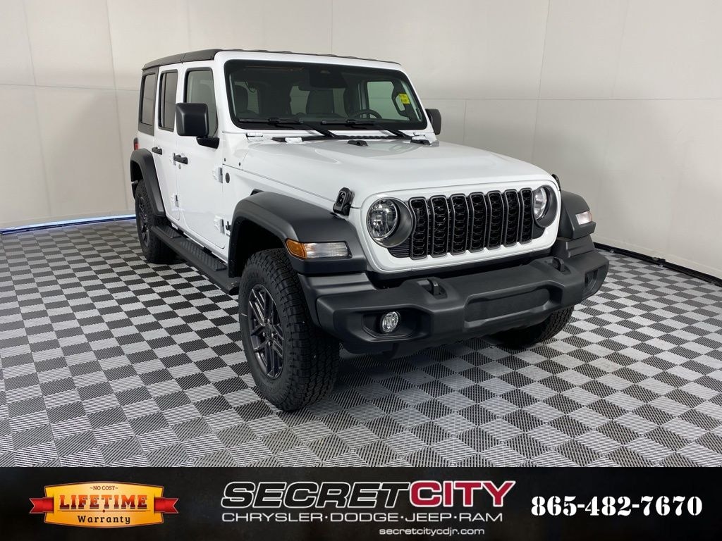 New 2026 Jeep Wrangler 4-DOOR SPORT S Sport Utility