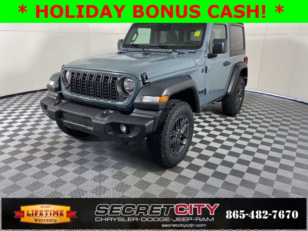 New 2026 Jeep Wrangler 2-DOOR SPORT S Sport Utility