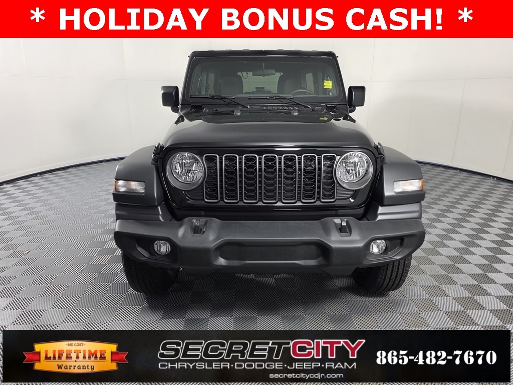 New 2025 Jeep Wrangler 4-DOOR SPORT Sport Utility