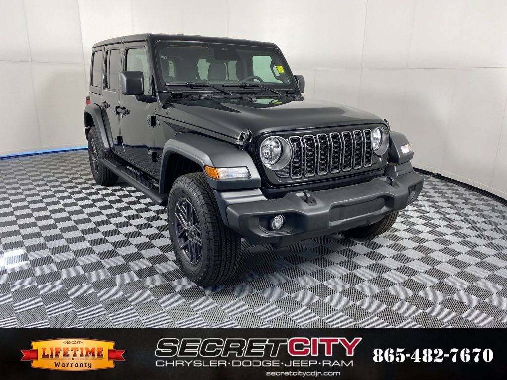 New 2026 Jeep Wrangler 4-DOOR SPORT S