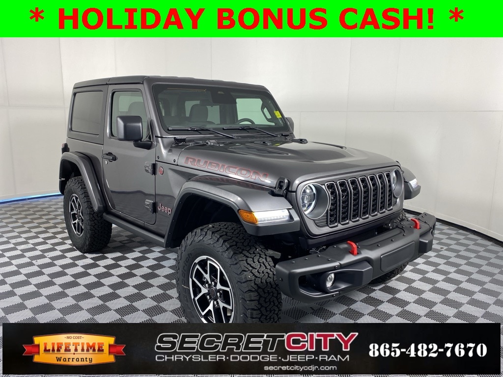 New 2025 Jeep Wrangler 2-DOOR RUBICON Sport Utility