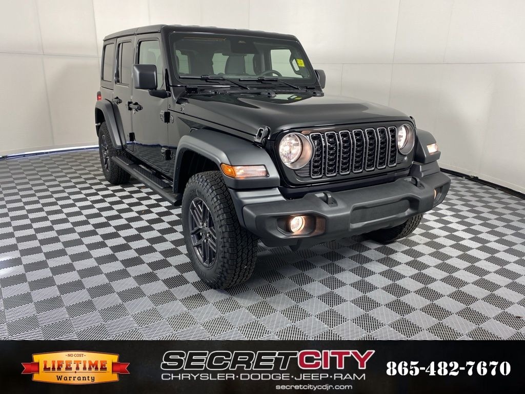New 2026 Jeep Wrangler 4-DOOR SPORT S Sport Utility