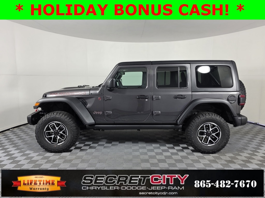 New 2025 Jeep Wrangler 4-DOOR RUBICON Sport Utility