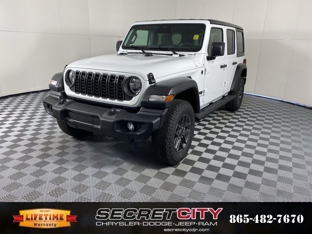 New 2026 Jeep Wrangler 4-DOOR SPORT S Sport Utility