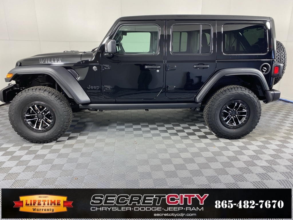 New 2026 Jeep Wrangler 4-DOOR WILLYS Sport Utility