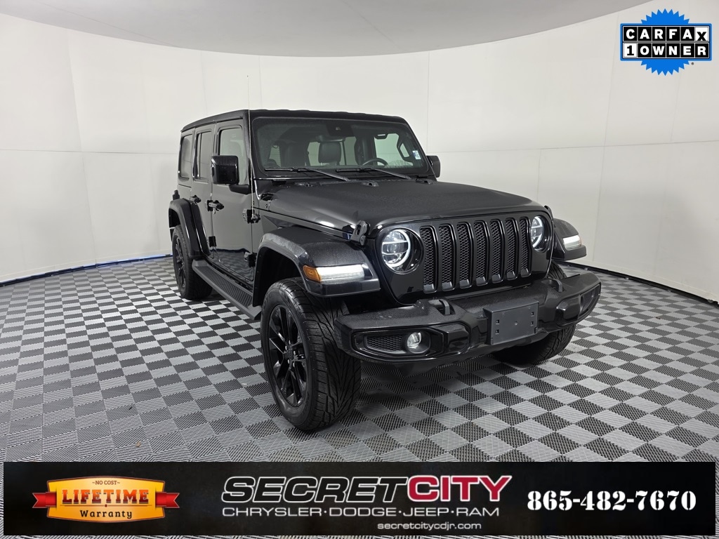 Used 2021 Jeep Wrangler Unlimited Sahara High Altitude SUV