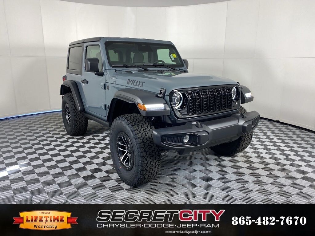 New 2026 Jeep Wrangler 2-DOOR WILLYS Sport Utility