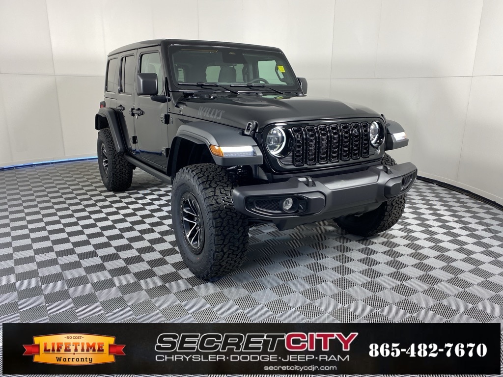 New 2026 Jeep Wrangler 4-DOOR WILLYS Sport Utility