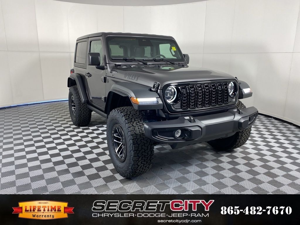 New 2026 Jeep Wrangler 2-DOOR WILLYS Sport Utility